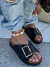 Női papucs arany színű dísszel BEA