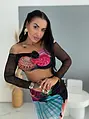 Kétrészes sifon szett MYSTIC