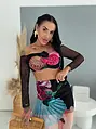 Kétrészes sifon szett MYSTIC