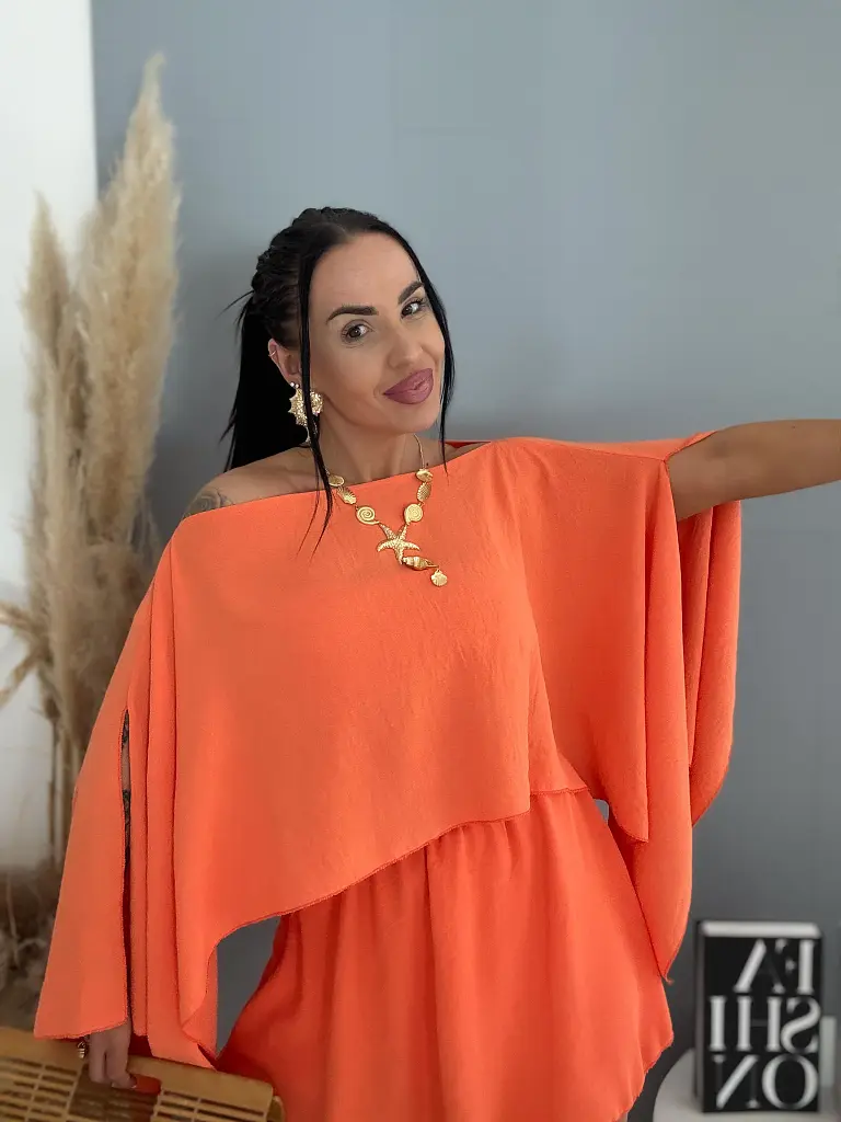 Háromrészes lenge szett ORANGE - next