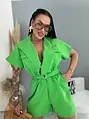 Női overál övvel VIBE GREEN