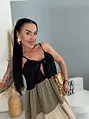 Női egyrészes pántos ruha STRAPPY