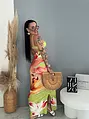 Hosszú cut-out ruha AMAZON