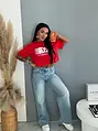 Magas derekú wide leg farmer DONT TOUCH
