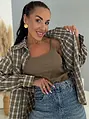 Kövekkel díszített ing toppal STERN