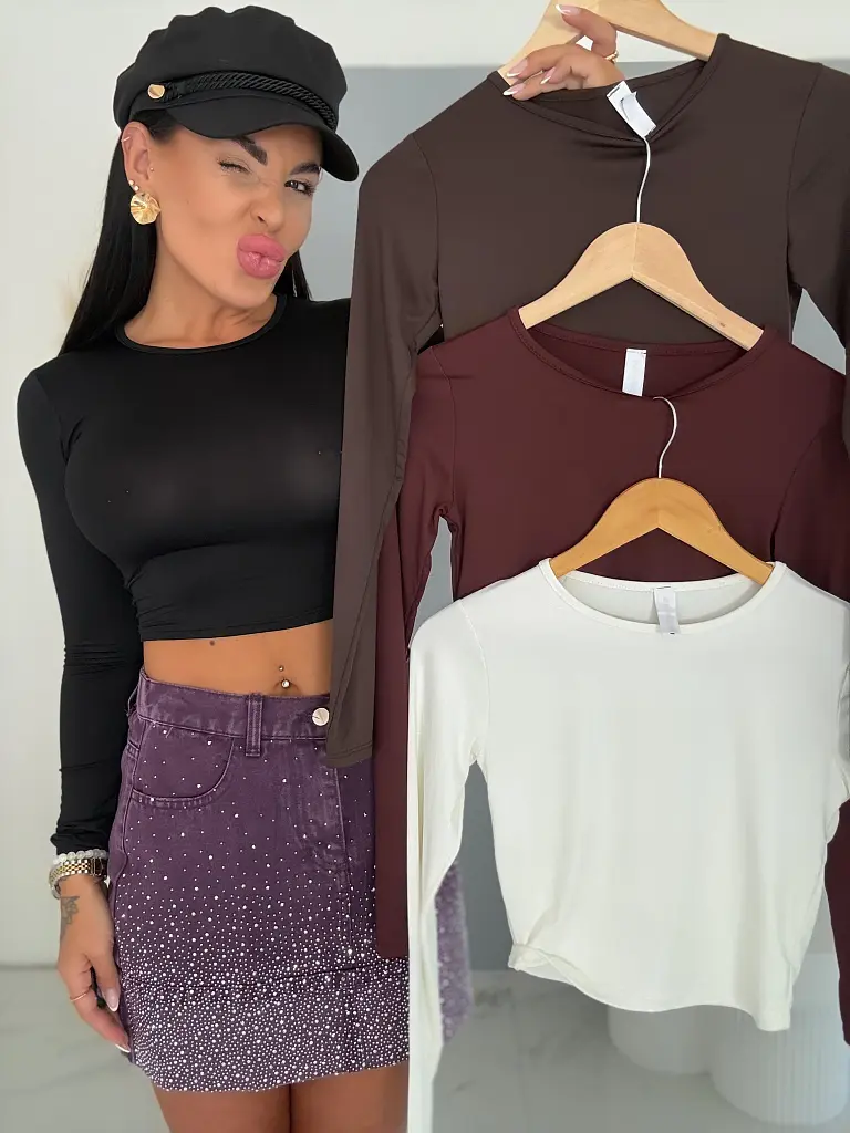 Basic crop felső SOFT - next