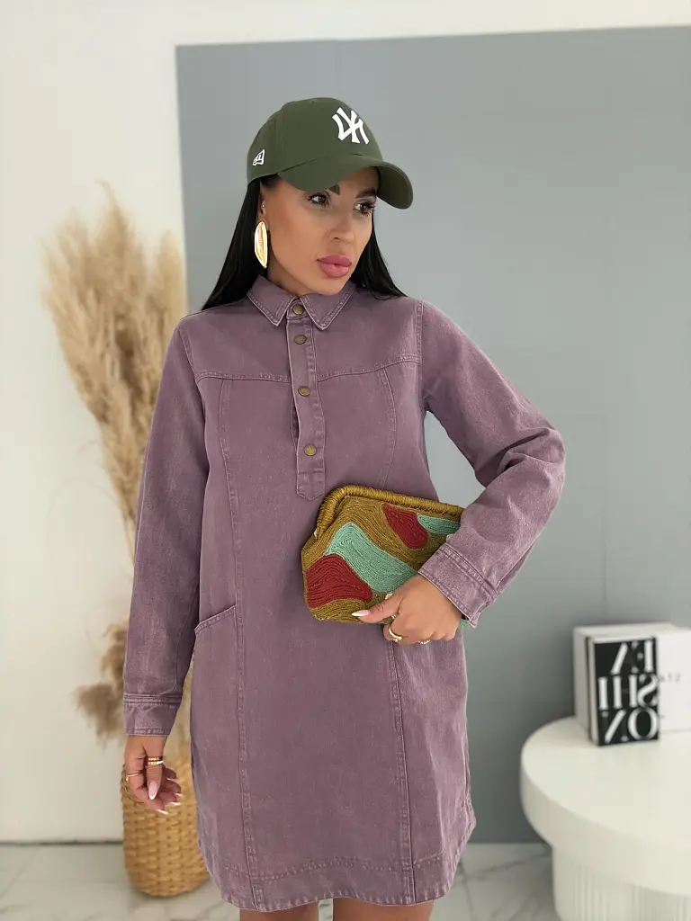 Lezser farmer ruha kapcsokkal CHARM - next