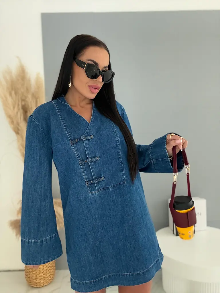 Lezser farmer ruha gombokkal MONA