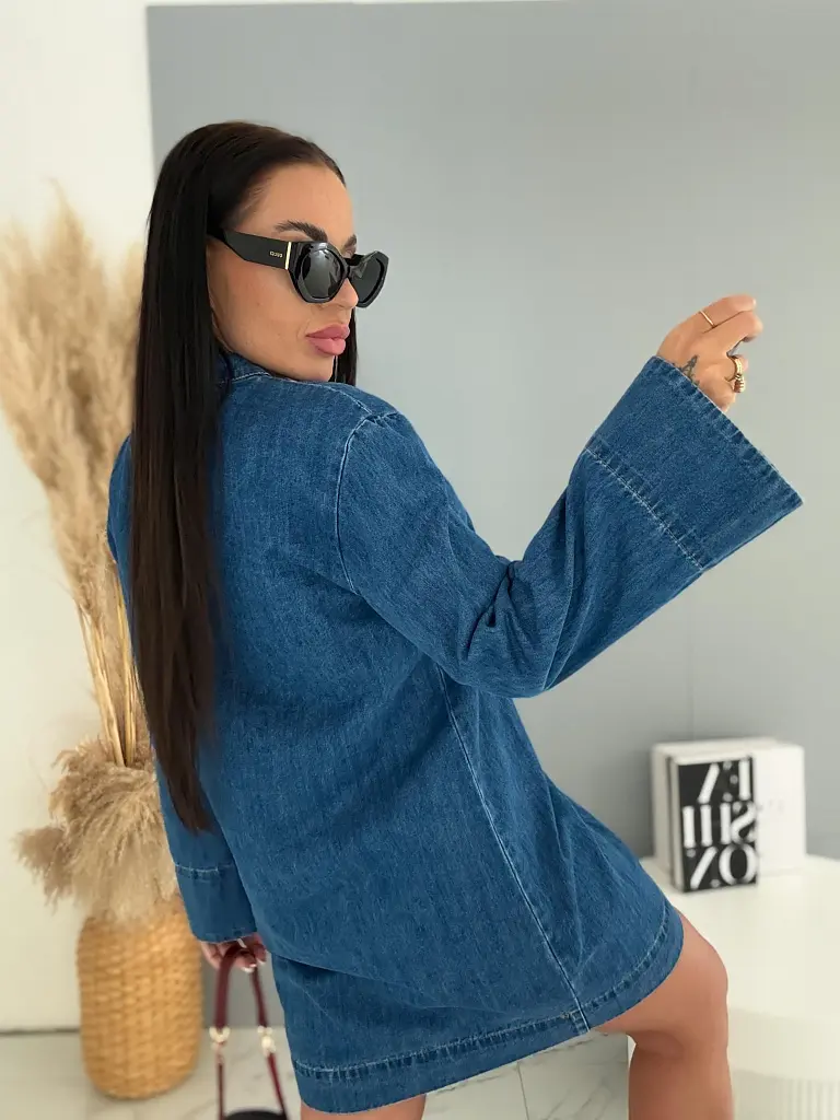 Lezser farmer ruha gombokkal MONA - next