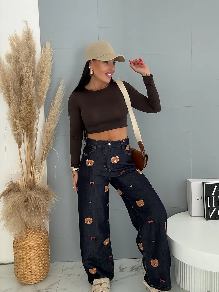 Magas derekú baggy fit farmer TEDDY