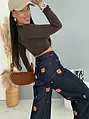 Magas derekú baggy fit farmer TEDDY