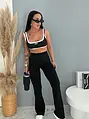 Magas derekú, trapéz szárú leggings VELORA