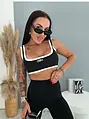 Magas derekú, trapéz szárú leggings VELORA
