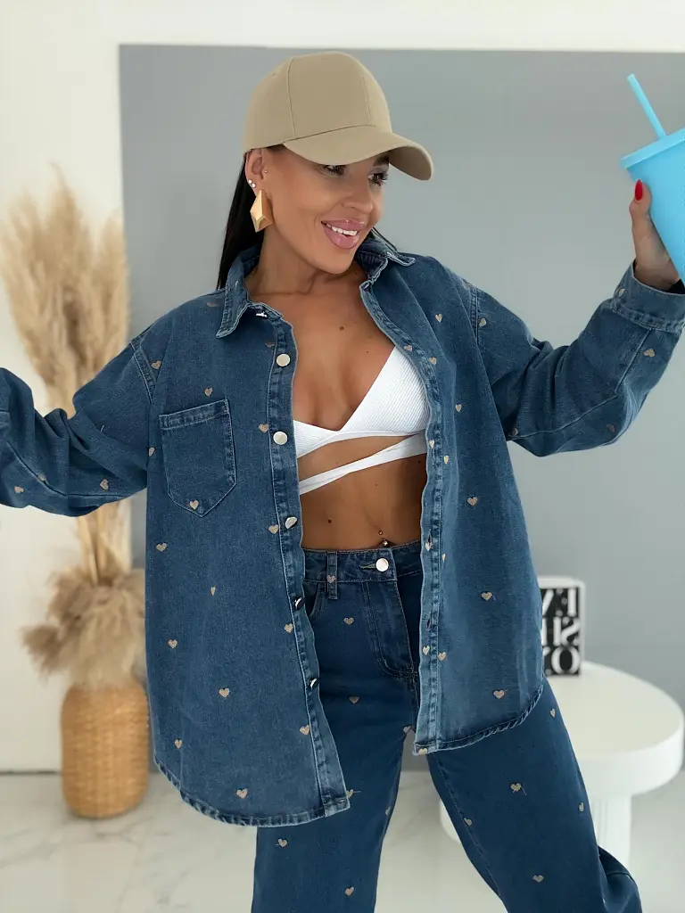 Farmer ingkabát HEART DENIM