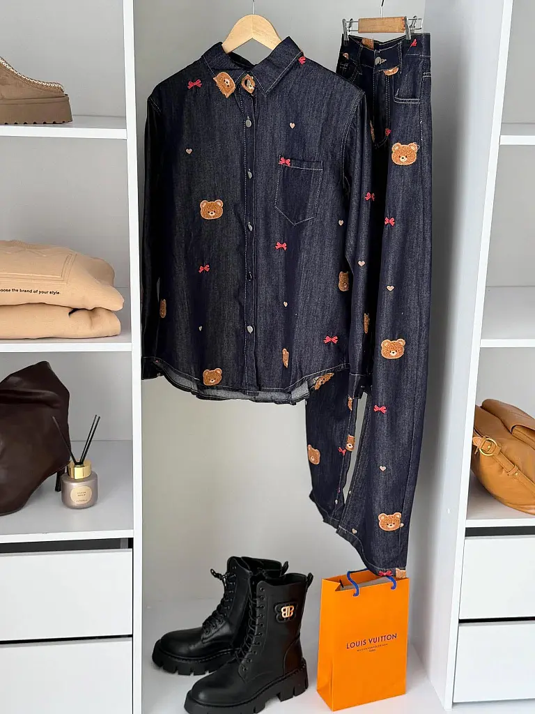 Oversize farmer ingkabát TEDDY - next