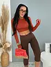 Elasztikus capri leggings ZAYA