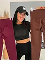 Magas derekú push-up leggings húzott fenékrésszel FLEX FIT