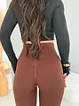 Magas derekú push-up leggings húzott fenékrésszel FLEX FIT