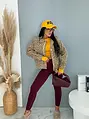 Magas derekú push-up leggings húzott fenékrésszel FLEX FIT