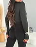 Magas derekú push-up leggings húzott fenékrésszel FLEX FIT