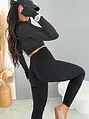 Magas derekú push-up leggings húzott fenékrésszel FLEX FIT