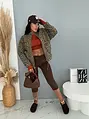 Elasztikus capri leggings ZAYA
