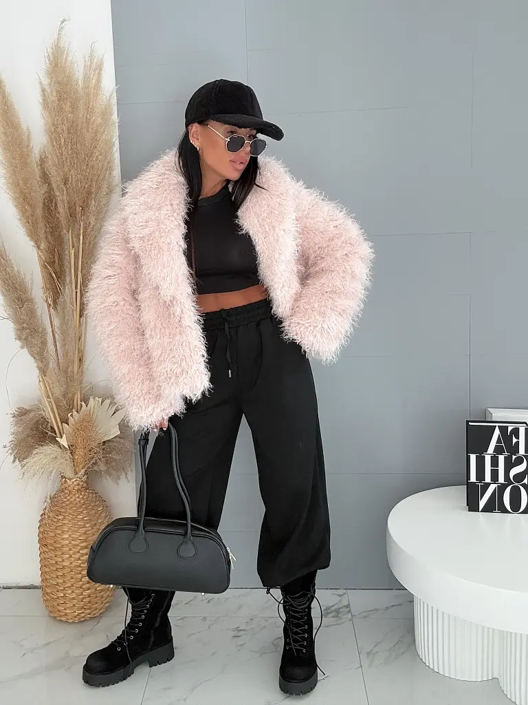 Rövid téli szőrmekabát MOCHA - next