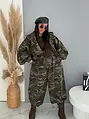 Denim kapucnis army kabát RANGER