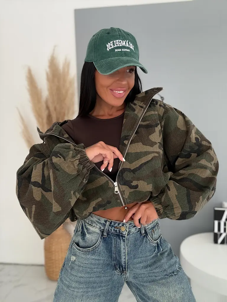 Denim kapucnis army kabát RANGER