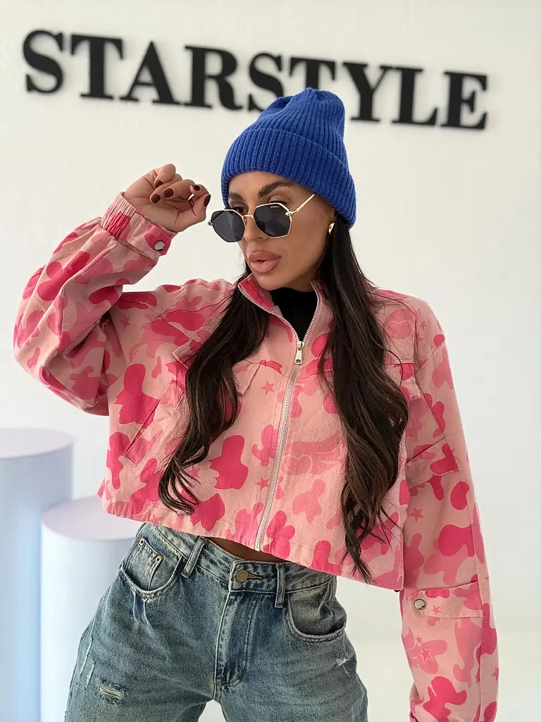 Crop denim army farmerdzseki NEPO - next