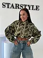Crop denim army farmerdzseki NEPO