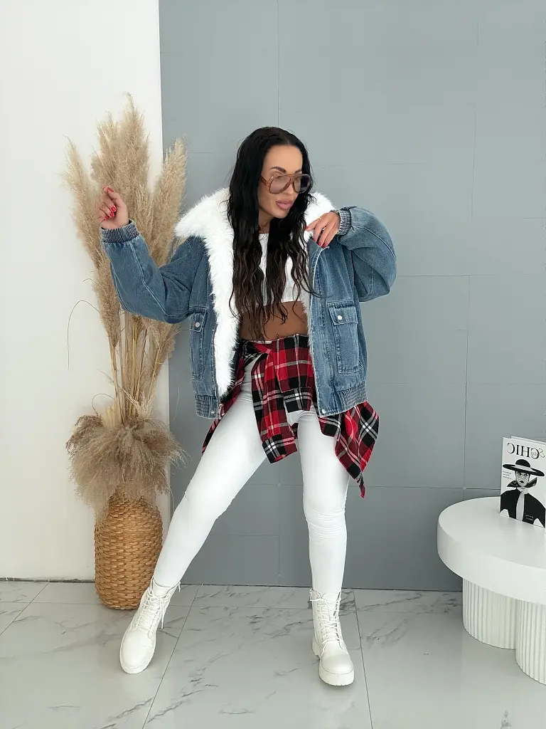 Enyhén bélelt műbőr leggings ALPINE