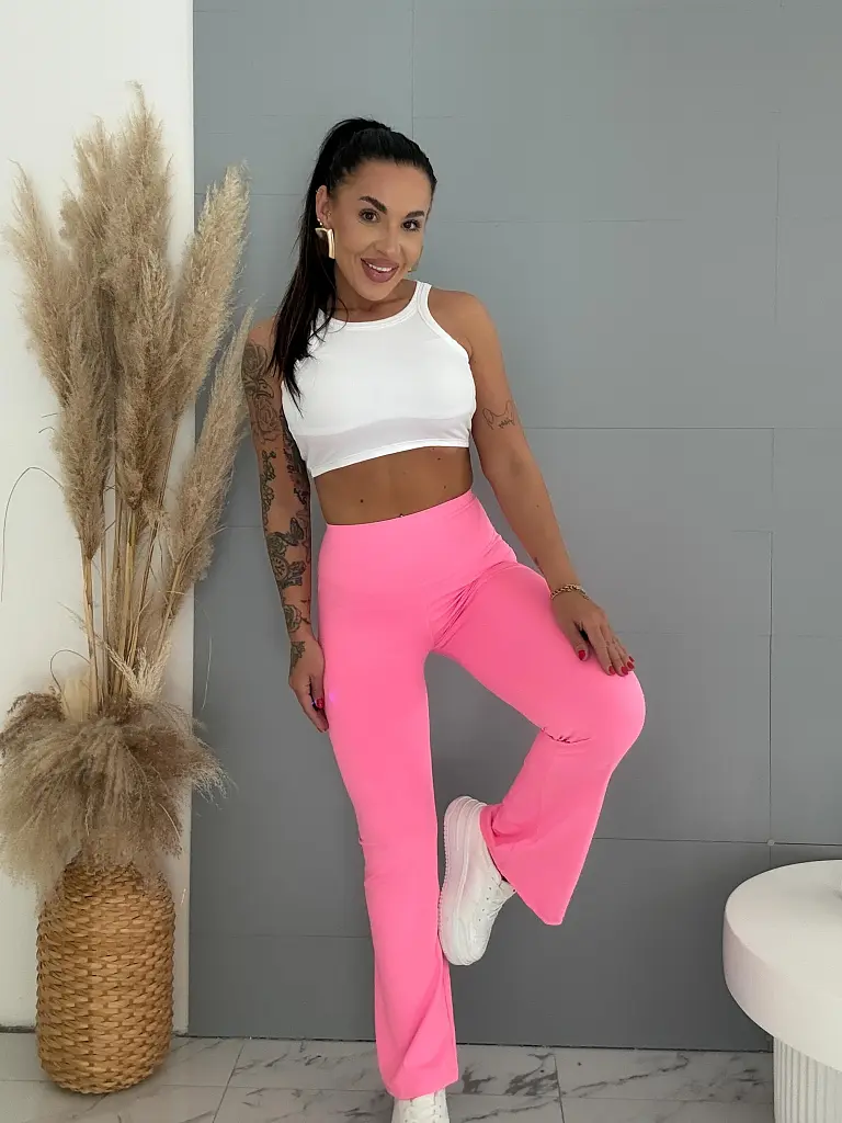 Magas derekú, trapéz szárú leggings SURI