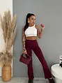 Magas derekú, trapéz szárú leggings SURI