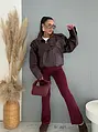 Magas derekú, trapéz szárú leggings SURI