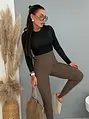 Magas derekú pus-up stirrup leggings LUXIA