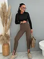 Magas derekú pus-up stirrup leggings LUXIA