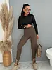 Magas derekú pus-up stirrup leggings LUXIA