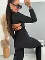 Magas derekú pus-up stirrup leggings LUXIA