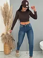 Skinny szabású elasztikus push-up farmer NEW