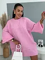 Puha, oversized gyapjúpulóver buggyos ujjakkal AMIRA