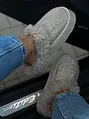 Meleg velúr cipő strasszkövekkel díszítve GLAM